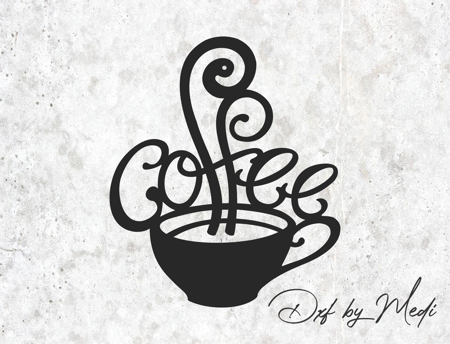 Free Coffee Cup Laser Cut File – DXF & SVG for Cricut & Glowforge