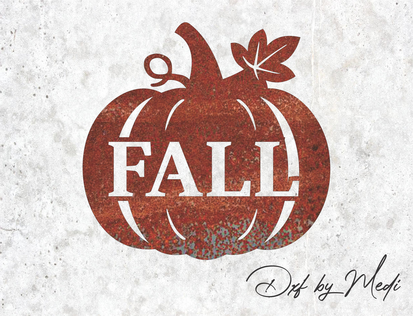 Fall Pumpkin Sign | Autumn Decor | DXF, SVG, CDR Files for Laser Cut | Farmhouse