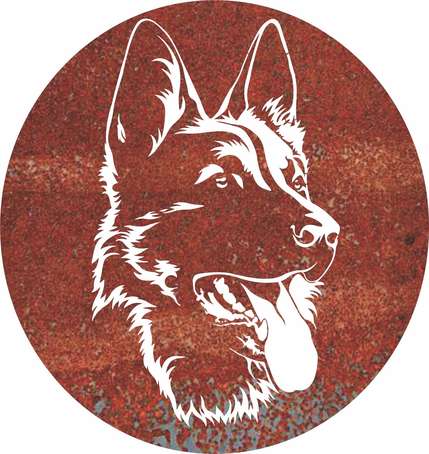 Free German Shepherd Laser Cut File – DXF & SVG