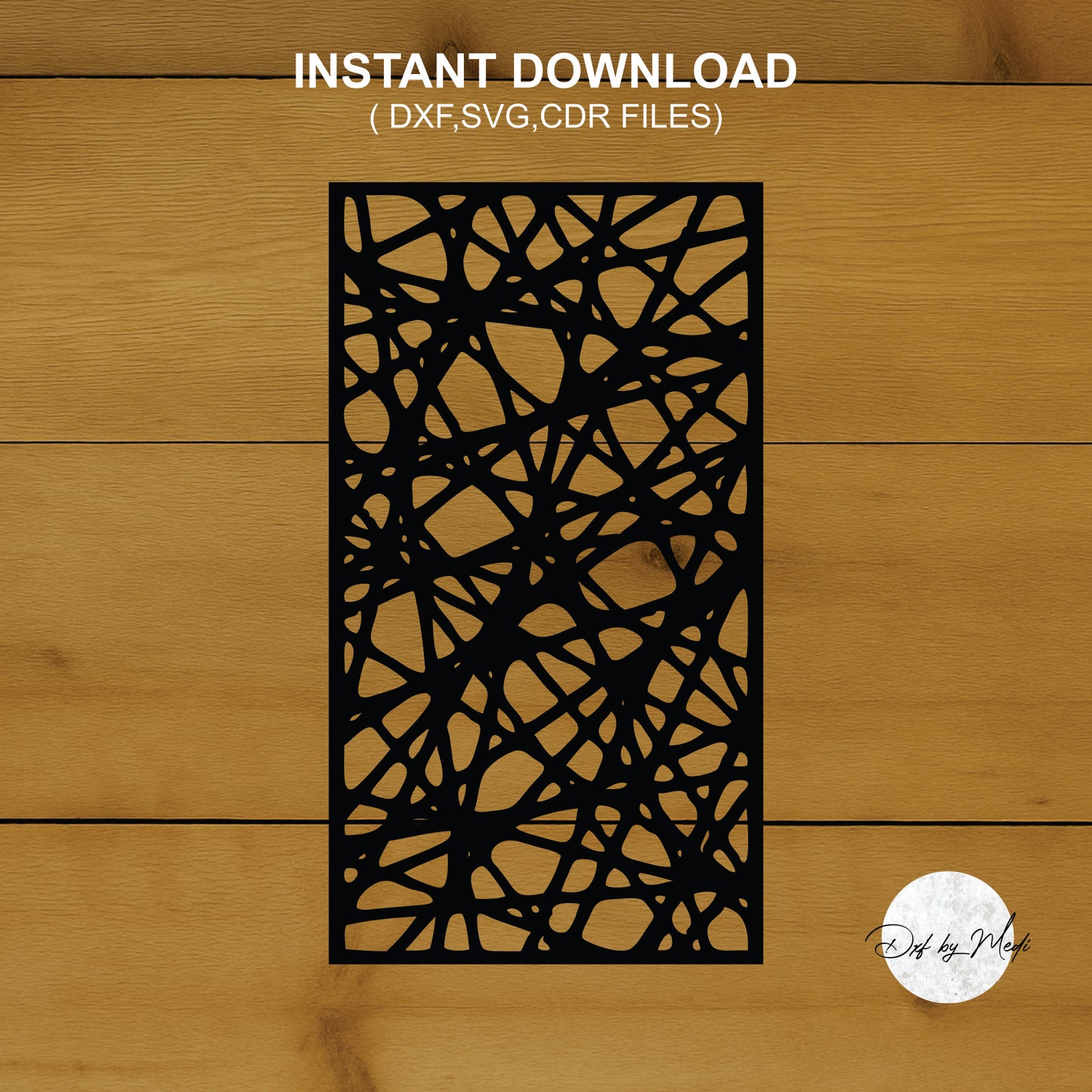 Door Pattern DXF SVG files - ready to cut