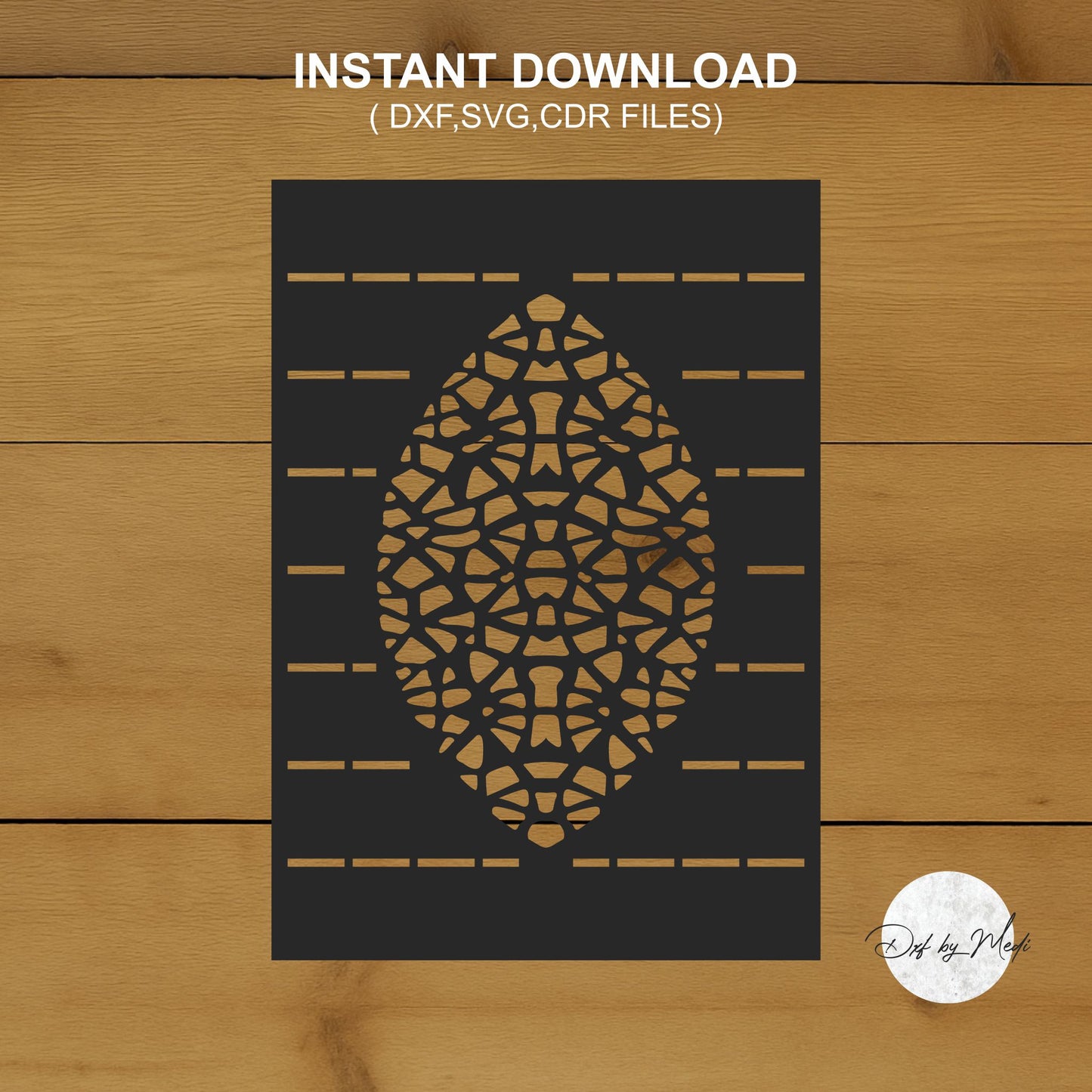gate panel wall screen - DXF SVG files for Plasma Cnc Laser Waterjet Ready to cut clipart file