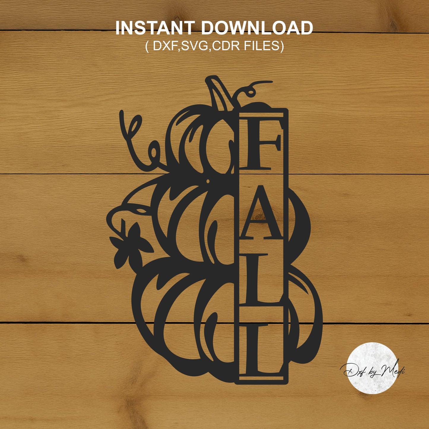 Pumpkins Halloween fall - DXF SVG files for Plasma Cnc Laser Waterjet Ready to cut clipart file
