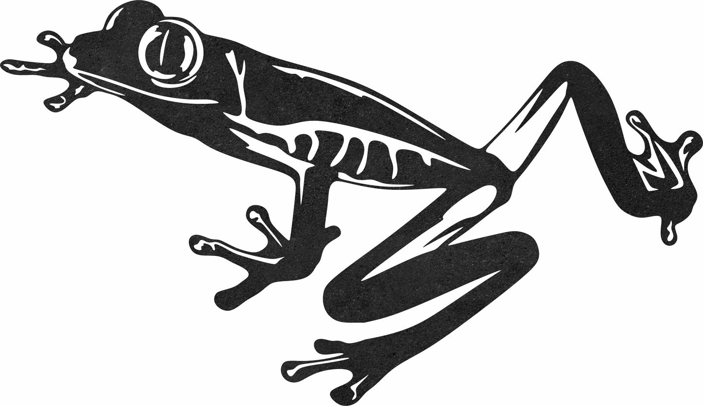 Frog sign DXF & SVG Files | Ready-to-Cut