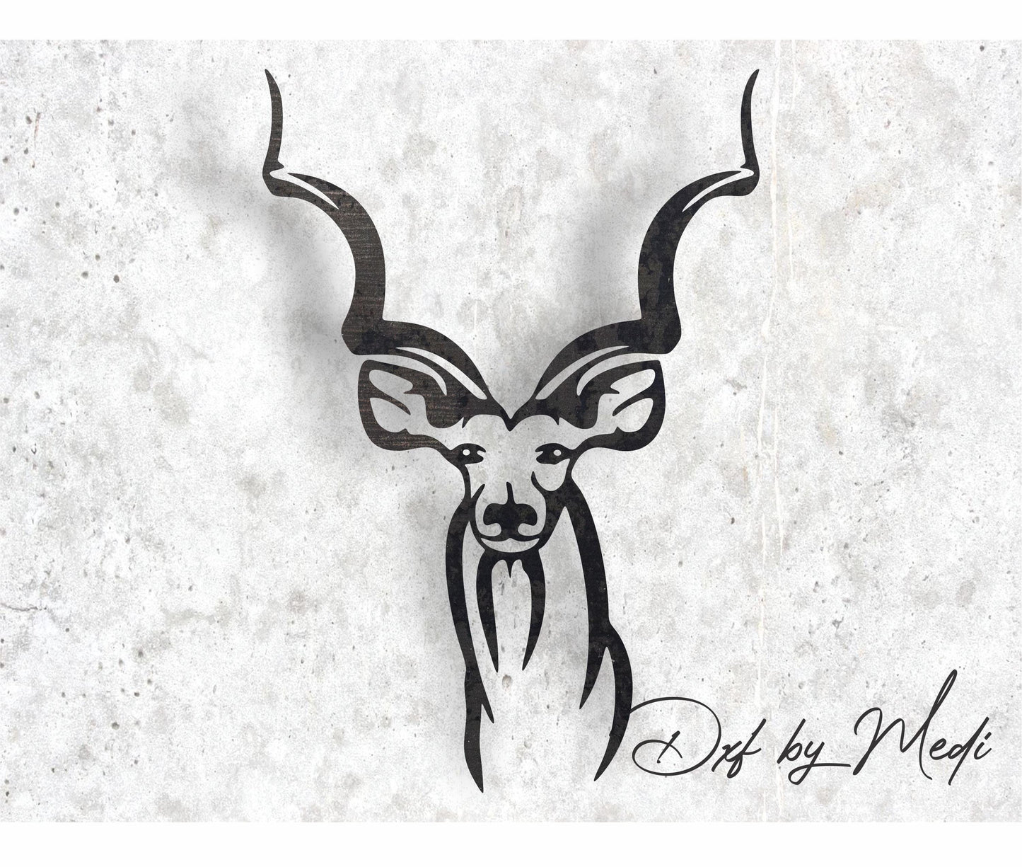 Elegant Deer Design | DXF SVG Files for Cnc & Laser Cutting | Instant Download Crafting and DIY Projects