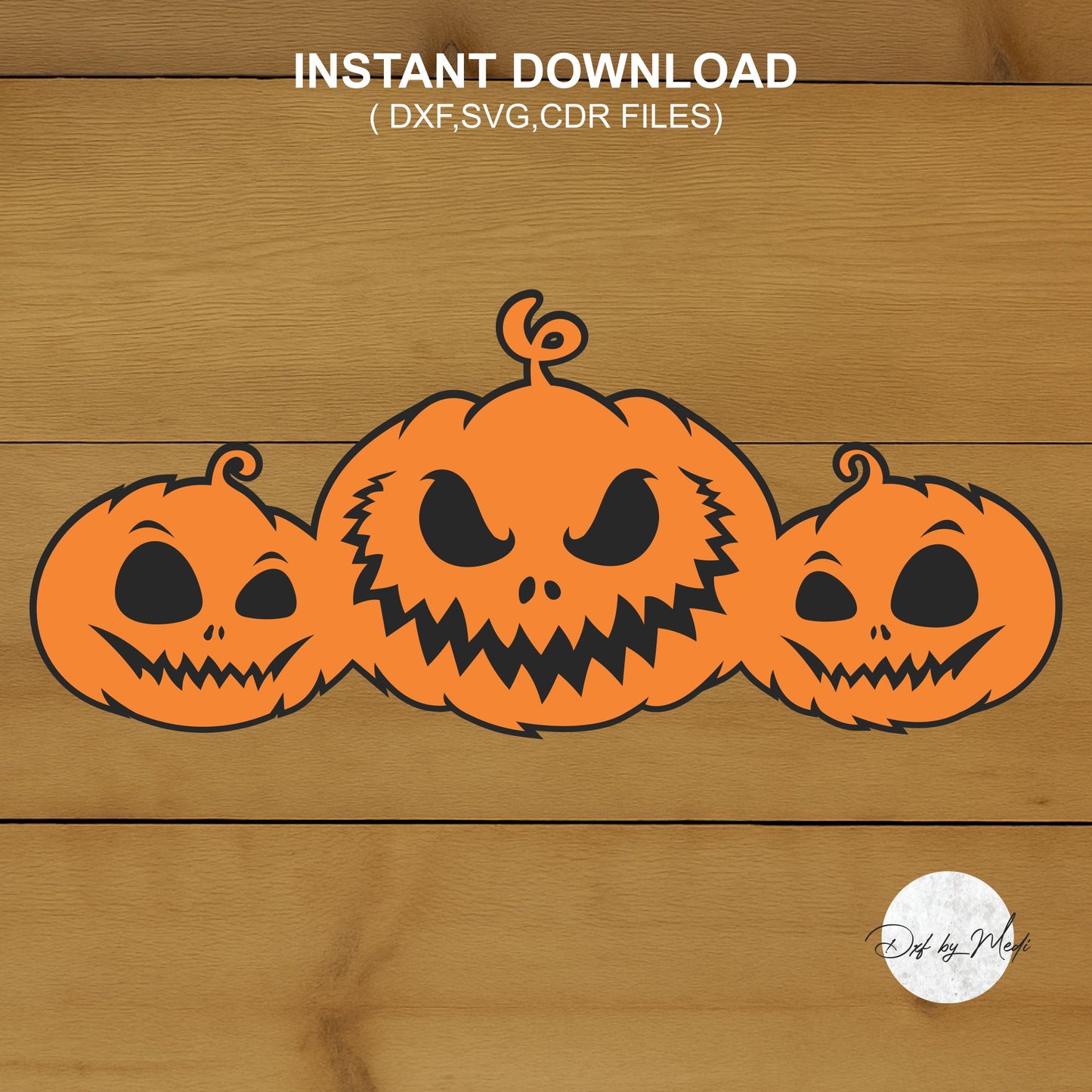 pumpkins halloween, Halloween 2 layers svg, Spooky decor sign svg, Halloween Laser Cut Files, Halloween dxf, cnc plasma, laser cut file