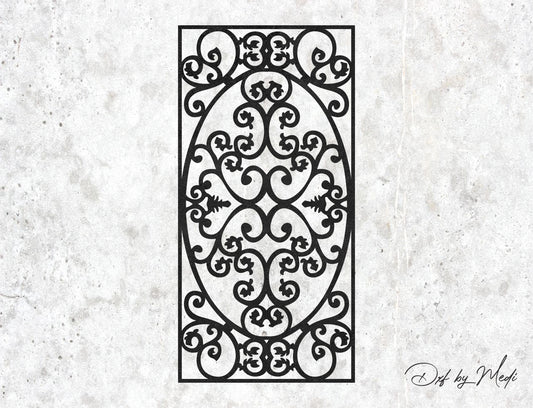 Door Pattern DXF SVG files - Digital Download