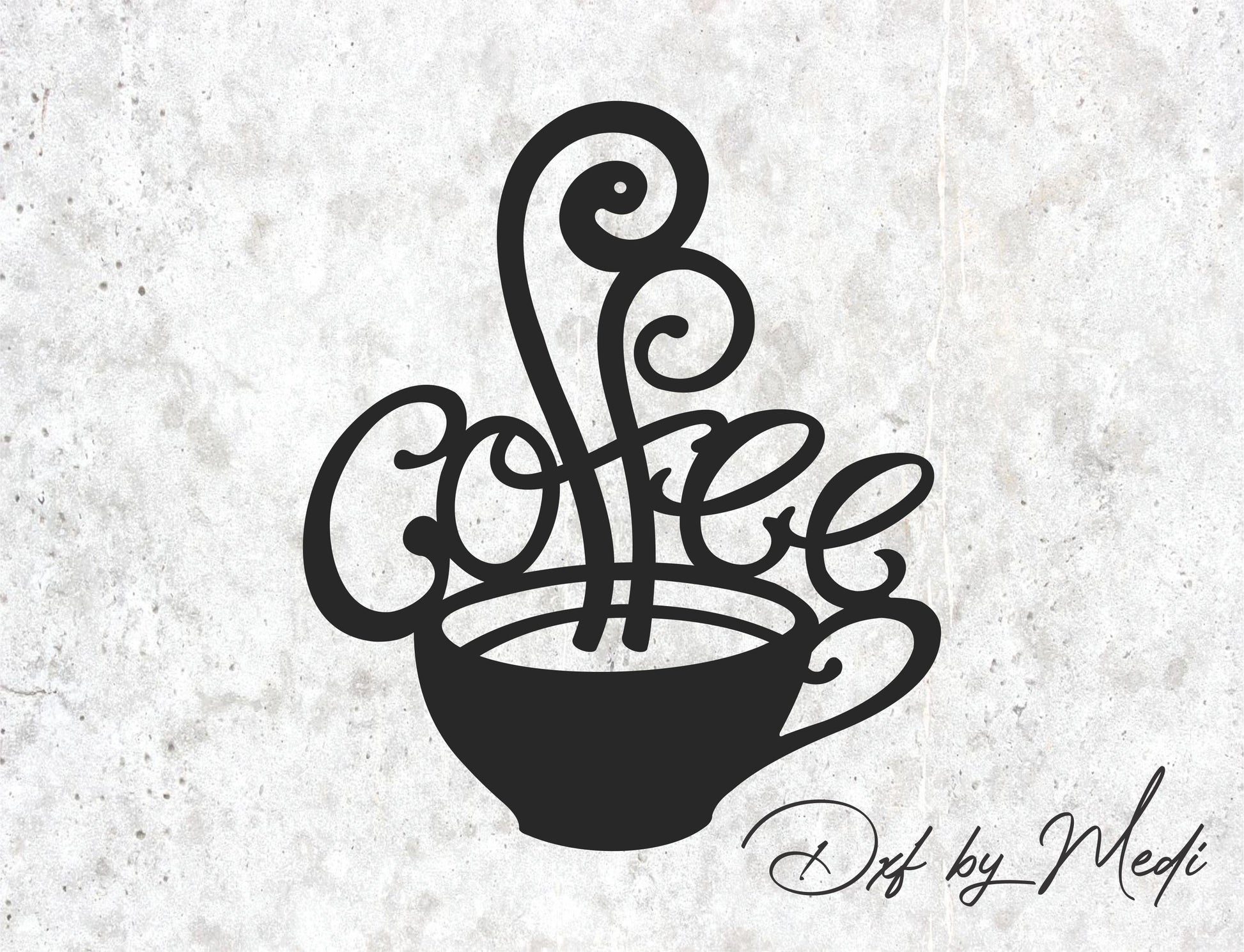 Free Coffee Cup Laser Cut File – DXF & SVG for Cricut & Glowforge