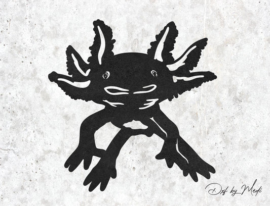 Axolotl Fish DXF & SVG Files | Ready-to-Cut 