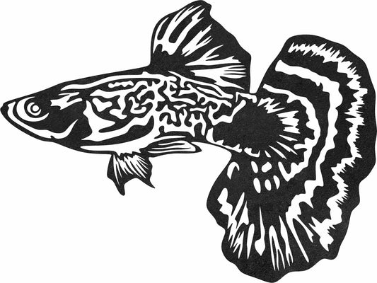 Betta Fish DXF & SVG Files | Ready-to-Cut