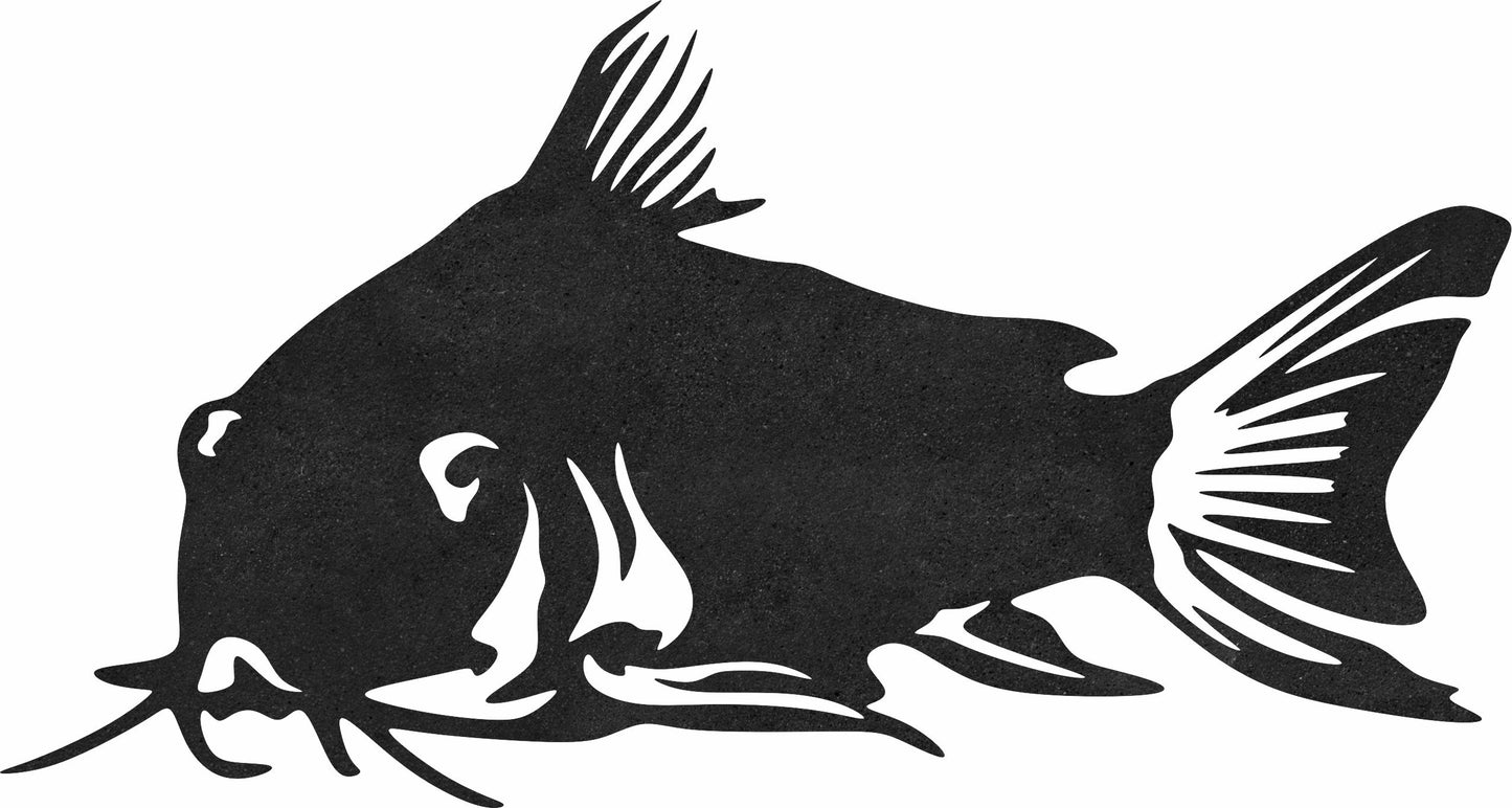 Catfish Fish DXF & SVG Files | Ready-to-Cut