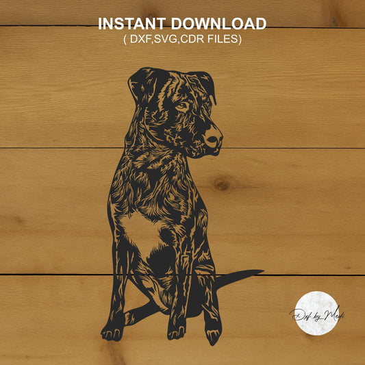 Dog - DXF SVG File for Cnc plasma laser Cutting - Coastal Decor & DIY Projects