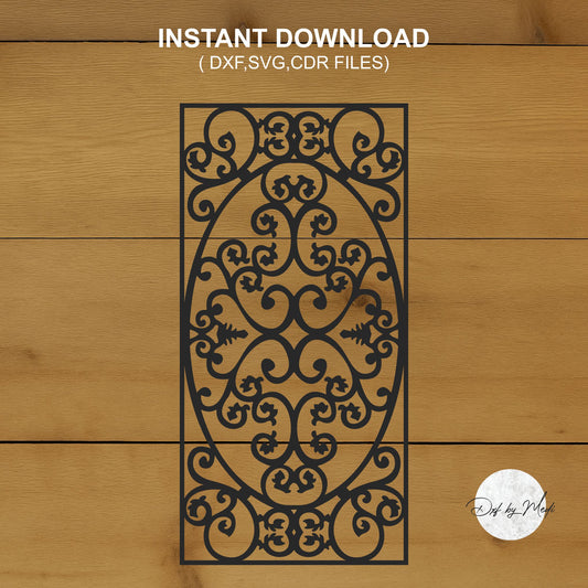 Door Pattern DXF SVG files - Digital Download
