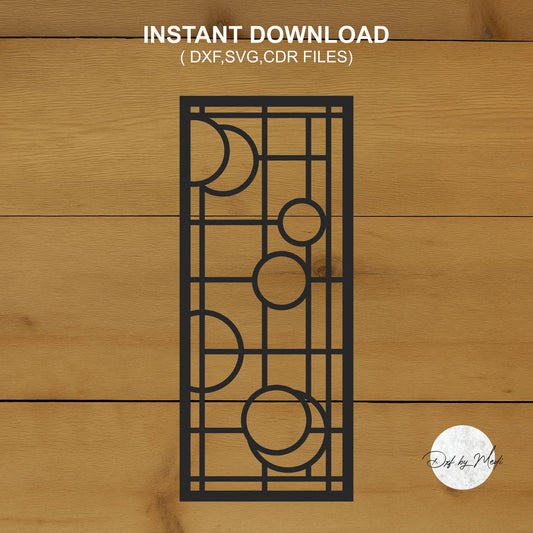 Door Pattern DXF SVG files - ready to cut