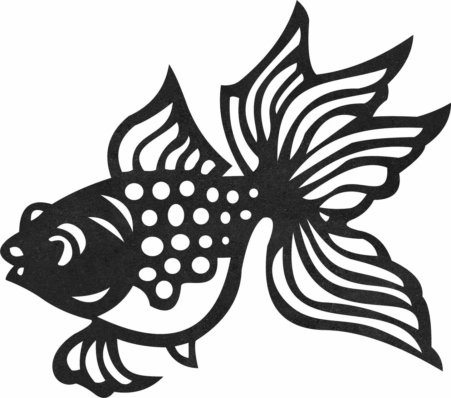 goldfish sign DXF & SVG Files | Ready-to-Cut