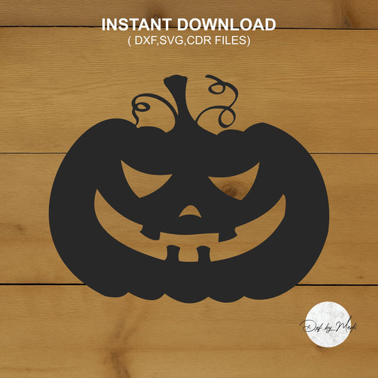 Jacky O lantern in svg, Halloween Door Hanger svg, Spooky decor svg,  Halloween Laser Cut Files, Halloween dxf,  cnc plasma, laser cut file