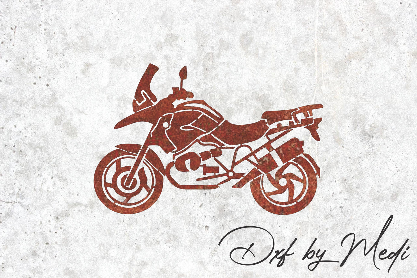 motorcycle clipart - DXF SVG files for Plasma Cnc Laser Waterjet Ready to cut clipart file- Biker Decor & DIY Projects