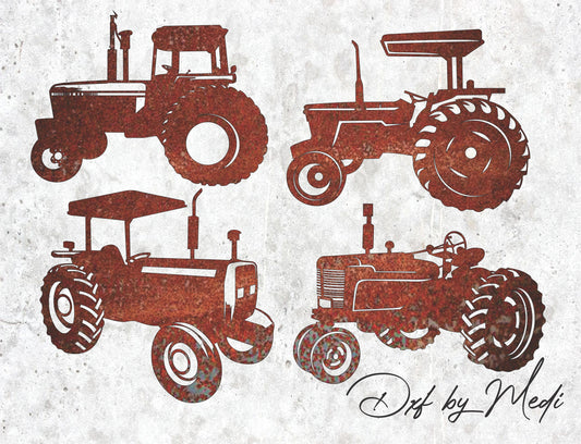 tractor pack - DXF SVG files for Plasma Cnc Laser Waterjet Ready to cut