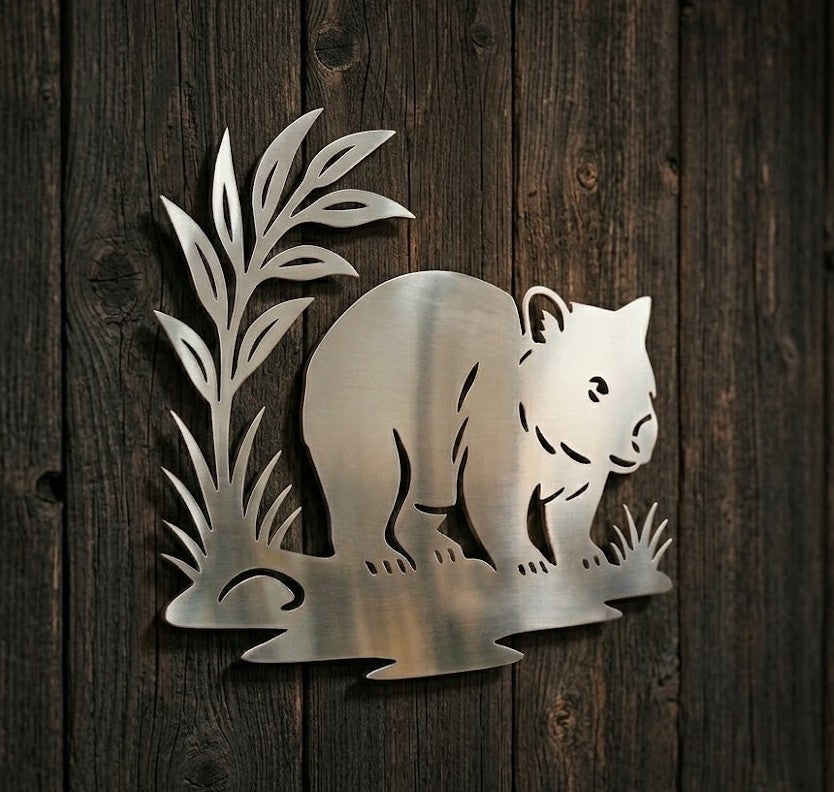 Koala Laser Cut Design – Australian Wildlife SVG DXF CDR Digital File