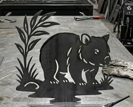 Koala Laser Cut Design – Australian Wildlife SVG DXF CDR Digital File