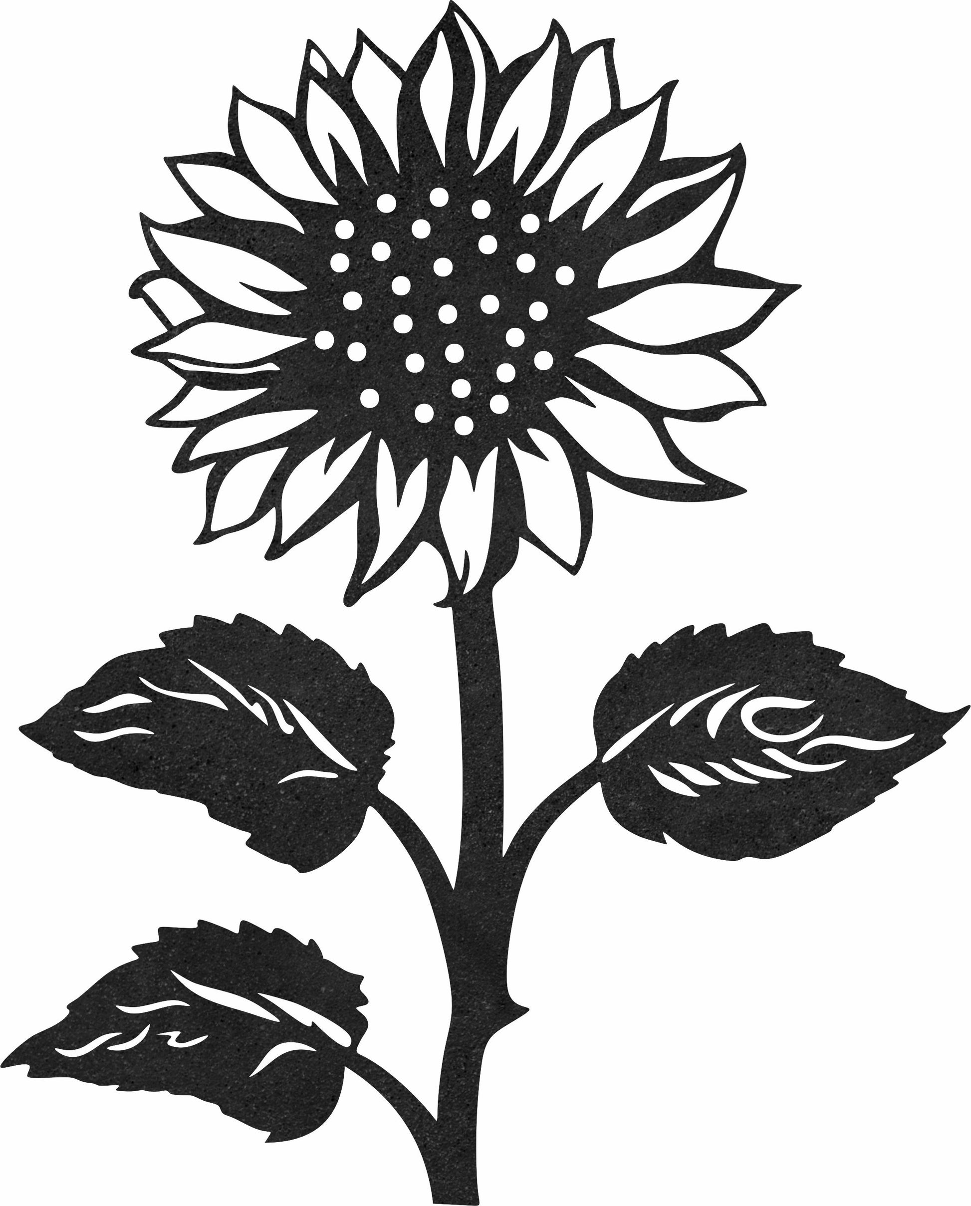 Sunflower - SVG DXF Files ready for Plasma and Laser Cut