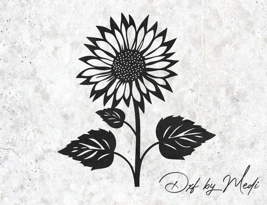 Sunflower - DXF SVG Files for Plasma and Laser Cut