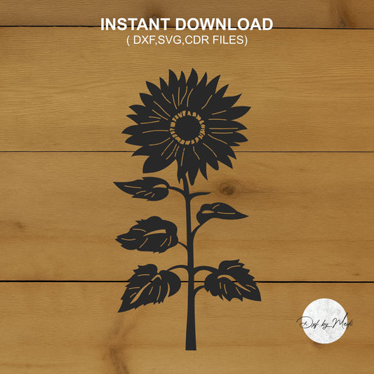 Sunflower - DXF SVG Files ready for Plasma and Laser Cut